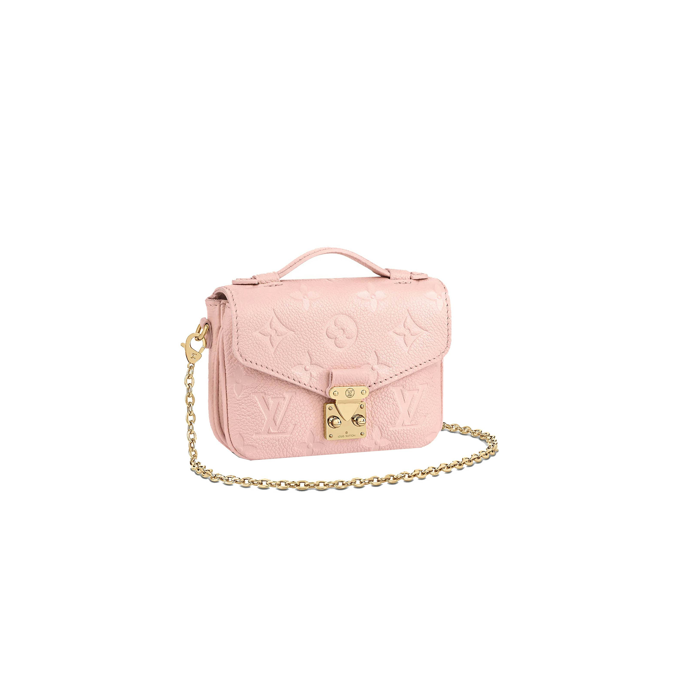 LOUIS VUITTON MICRO MÉTISMONOGRAM EMPRIENTE PINK M81389 (14*11*4cm)